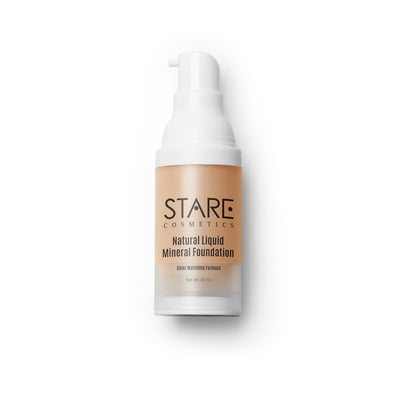 STARE Cosmetics Face Natural Liquid Mineral Foundation NLMFW1