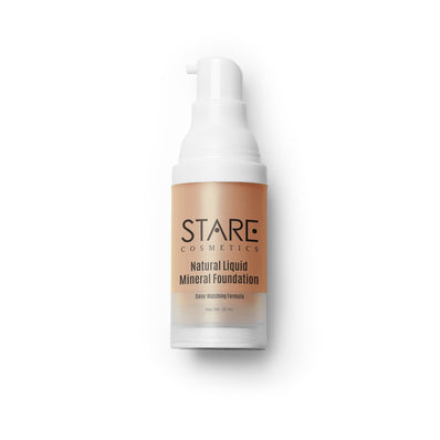 STARE Cosmetics Face Natural Liquid Mineral Foundation NLMFW1