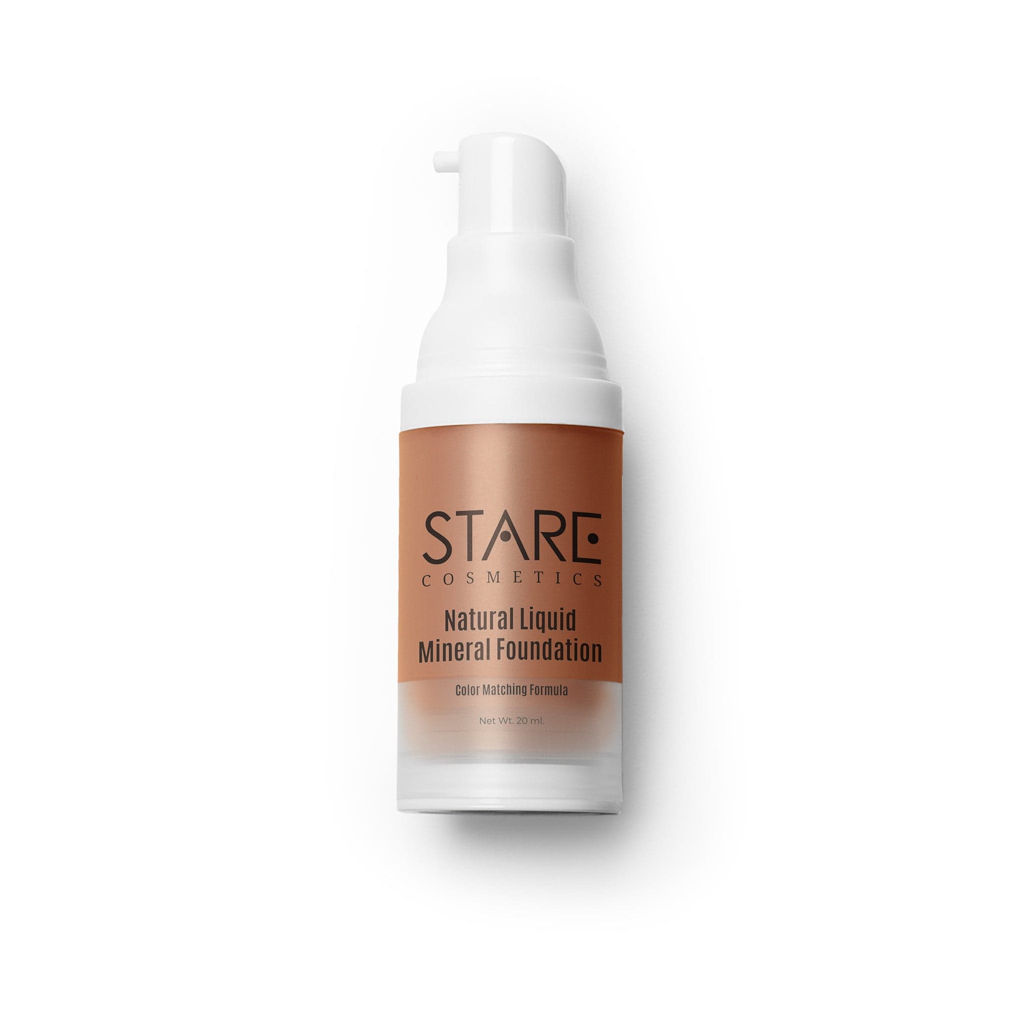 STARE Cosmetics Face Natural Liquid Mineral Foundation NLMFW6
