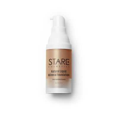 STARE Cosmetics Face Natural Liquid Mineral Foundation NLMFW1